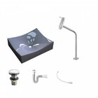 Kit Cuba Ml44 Com Torneira Link 1062 Metal E Válvula Click 1"