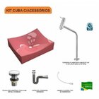 Kit Cuba Ml44 Com Torneira Link 1062 Metal E Válvula Click 1"