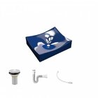 Kit Cuba Ml44 Com Válvula 1 Pol. Com Sifão Pvc E Flexível Com