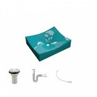 Kit Cuba Ml44 Com Válvula 1 Pol. Com Sifão Pvc E Flexível Com