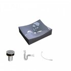 Kit Cuba Ml44 Com Válvula Click 1"b Pol. Com Sifão Pvc E Flex