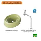 Kit Cuba Ov39 C/torneira Link 1062 Metal 1/4 Volta