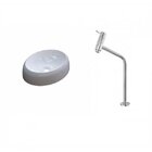 Kit Cuba Ov39 C/torneira Link 1062 Metal 1/4 Volta Compace Br