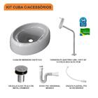 Kit Cuba Ov39 C/torneira Link 1062 Metal + Válvula Click 1''b