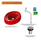 Kit Cuba Ov39 C/torneira Link 1062 Metal + Válvula Click 1''b