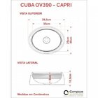 Kit Cuba Ov39 C/torneira Link 1062 Metal E Válvula 1 Polegada