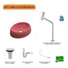 Kit Cuba Ov39 C/torneira Link 1062 Metal E Válvula 1 Polegada