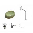 Kit Cuba Ov39 C/torneira Link 1062 Metal E Válvula Click 1 Po