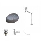 Kit Cuba Ov39 C/torneira Link 1062 Metal E Válvula Click 1 Po