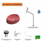 Kit Cuba Ov39 C/torneira Link 1062 Metal E Válvula Click 1 Po