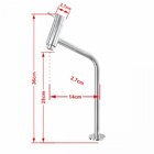 Kit Cuba Ov39 C/torneira Link 1062 Metal E Válvula Click 1 Po