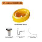 Kit Cuba Ov39 C/válvula 1'' (2,6cm) + Sifão Pvc + Flexível