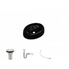 Kit Cuba Ov39 C/válvula 1 Polegada E Sifão Pvc E Flexível Com