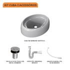 Kit Cuba Ov39 C/válvula Click 1''b (2,6cm) + Sifão Pvc + Flex