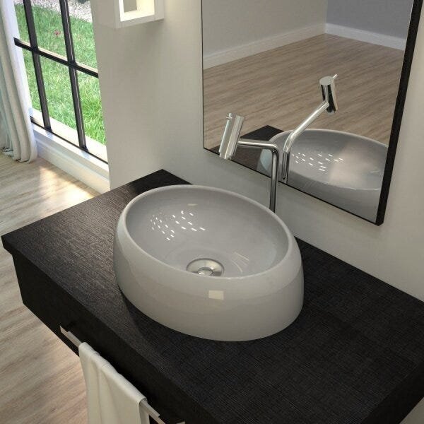 Kit Cuba Ov39 Com Torneira Link 1062 Metal E Válvula Click 1