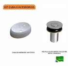 Kit Cuba Ov39 Com Válvula Click Botão 1 Polegada B Compace Br