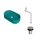 Kit Cuba Ov42 Laila Com Torneira Link 1062 E Válvula Botão Az