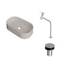 Kit Cuba Ov42 Laila Com Torneira Link 1062 E Válvula Botão Be