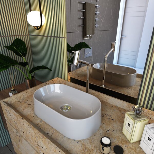 Kit Cuba Ov42 Laila Com Torneira Link 1062 E Válvula Botão Ci