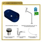 Kit Cuba Ov42 Laila Com Torneira Link 1062 E Válvula Botão Co