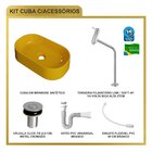 Kit Cuba Ov42 Laila Com Torneira Link 1062 E Válvula Botão Co