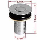 Kit Cuba Ov42 Laila Com Torneira Link 1062 E Válvula Botão Co