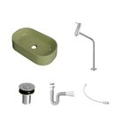 Kit Cuba Ov42 Laila Com Torneira Link 1062 E Válvula Botão Co