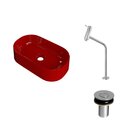 Kit Cuba Ov42 Laila Com Torneira Link 1062 E Válvula Botão Ve