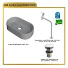 Kit Cuba Ov42 Laila Com Torneira Link 1062 E Válvula Click Ci