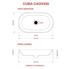 Kit Cuba Ov42 Laila Com Torneira Link 1062 E Válvula Click Pr