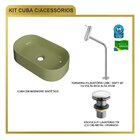 Kit Cuba Ov42 Laila Com Torneira Link 1062 E Válvula Click Ve