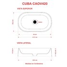 Kit Cuba Ov42 Laila Com Torneira Link 1062 E Válvula Metal Co