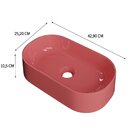 Kit Cuba Ov42 Laila Com Válvula Botão Rosa