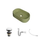 Kit Cuba Ov42 Laila Com Válvula Click E Sifão Com Flexível Ve