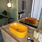 Kit Cuba Ov42 Laila Com Válvula Metal Amarelo