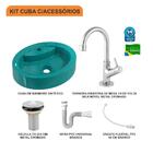 Kit Cuba Ov43 C/torneira 1198 Metal + Válvula 1'' (2,6cm) + S