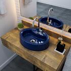 Kit Cuba Ov43 C/torneira Luxo 1195 Metal 1/4 Volta