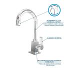 Kit Cuba Ov43 C/torneira Luxo 1195 Metal 1/4 Volta