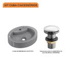 Kit Cuba Ov43 C/válvula Click 1''g