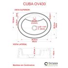 Kit Cuba Ov43 C/válvula Click 1''g