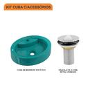 Kit Cuba Ov43 C/válvula Metal 1'' (2,6cm)