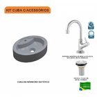 Kit Cuba Ov43 Com Torneira 1198 Metal E Válvula 1 Polegada Co
