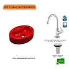 Kit Cuba Ov43 Com Torneira 1198 Metal E Válvula 1 Polegada Co