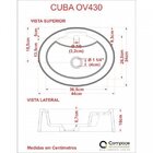 Kit Cuba Ov43 Com Torneira 1198 Metal E Válvula Click 1 Poleg
