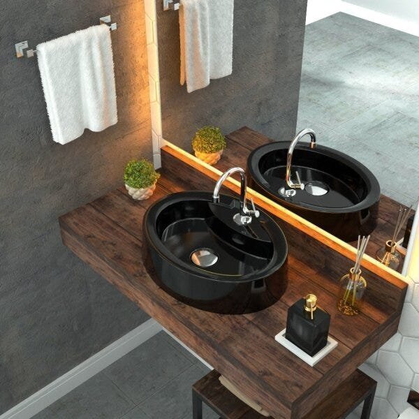 Kit Cuba Ov43 Com Torneira 1198 Metal E Válvula Click 1 Poleg