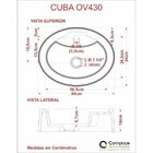 Kit Cuba Ov43 Com Torneira 1198 Metal E Válvula Click 1 Poleg