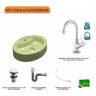 Kit Cuba Ov43 Com Torneira 1198 Metal E Válvula Click 1 Poleg