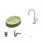 Kit Cuba Ov43 Com Torneira 1198 Metal E Válvula Click 1 Poleg