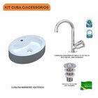 Kit Cuba Ov43 Com Torneira C50 E Válvula 1 Polegada Abs Compa