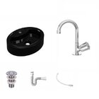 Kit Cuba Ov43 Com Torneira C50 E Válvula 1 Polegada Abs E Sif